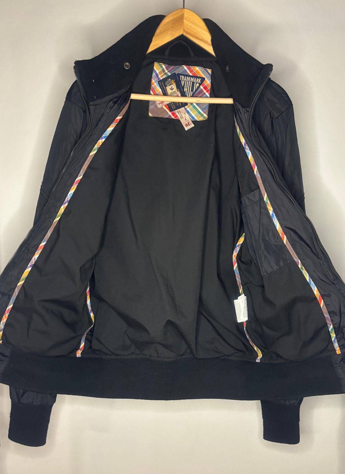 Trademark Jacke M Schwarz und Bunt