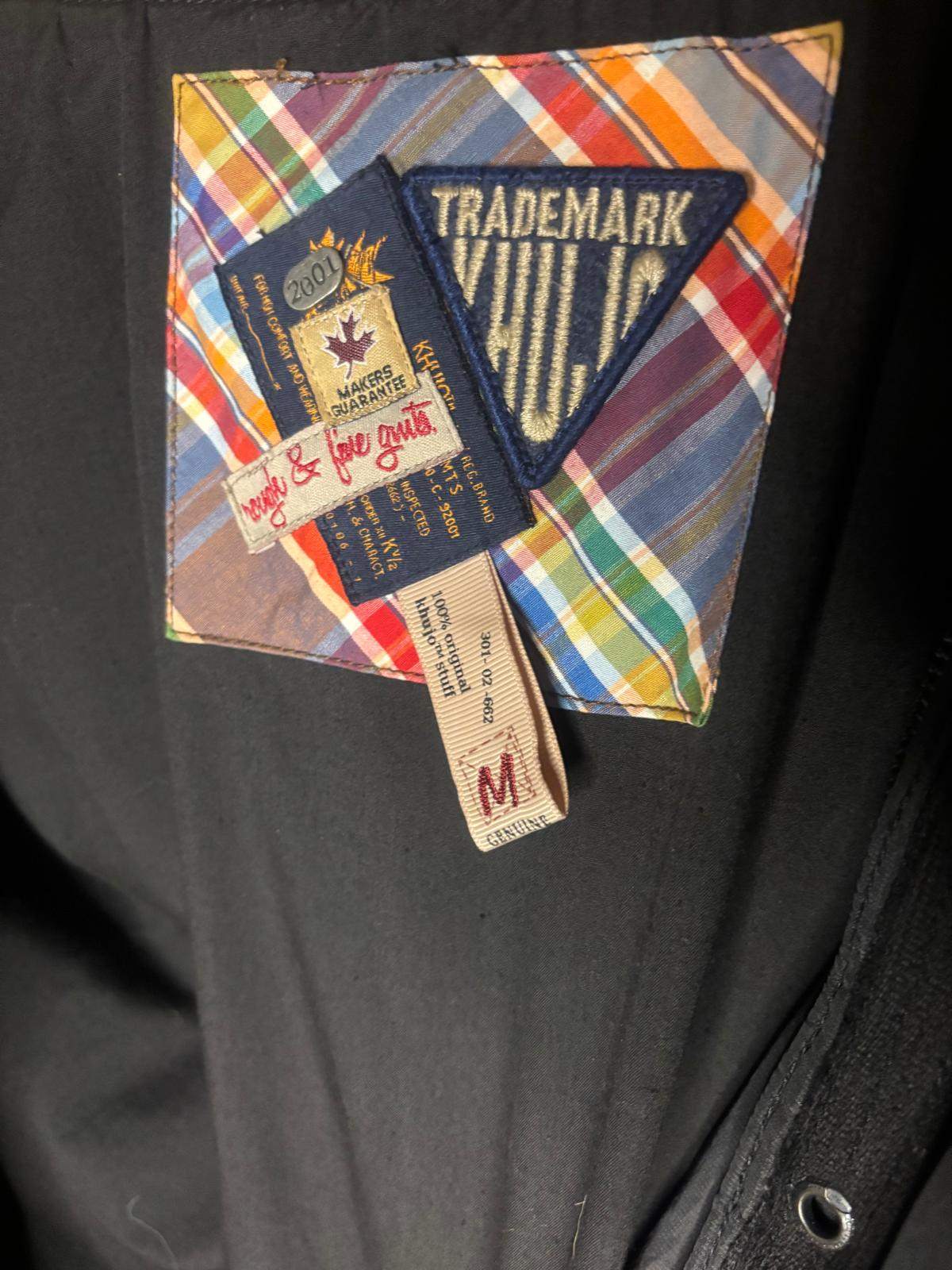 Trademark Jacke M Schwarz und Bunt